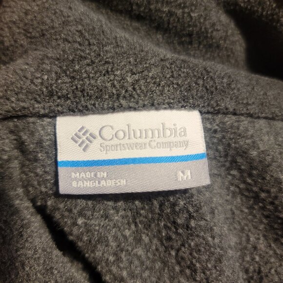 Columbia Ladies Dark Gray Zippered Vest - Picture 3 of 3